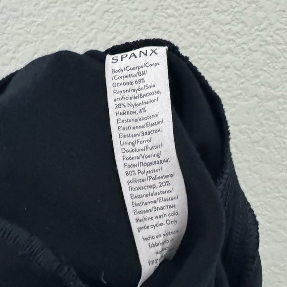 Spanx Perfect Pant Straight Leg High Pull On Ponte Classic Work Black Plus 3X - Picture 13 of 15